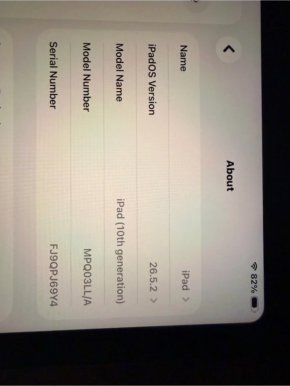 Apple iPad in Black Front Bezel with Colorful Display